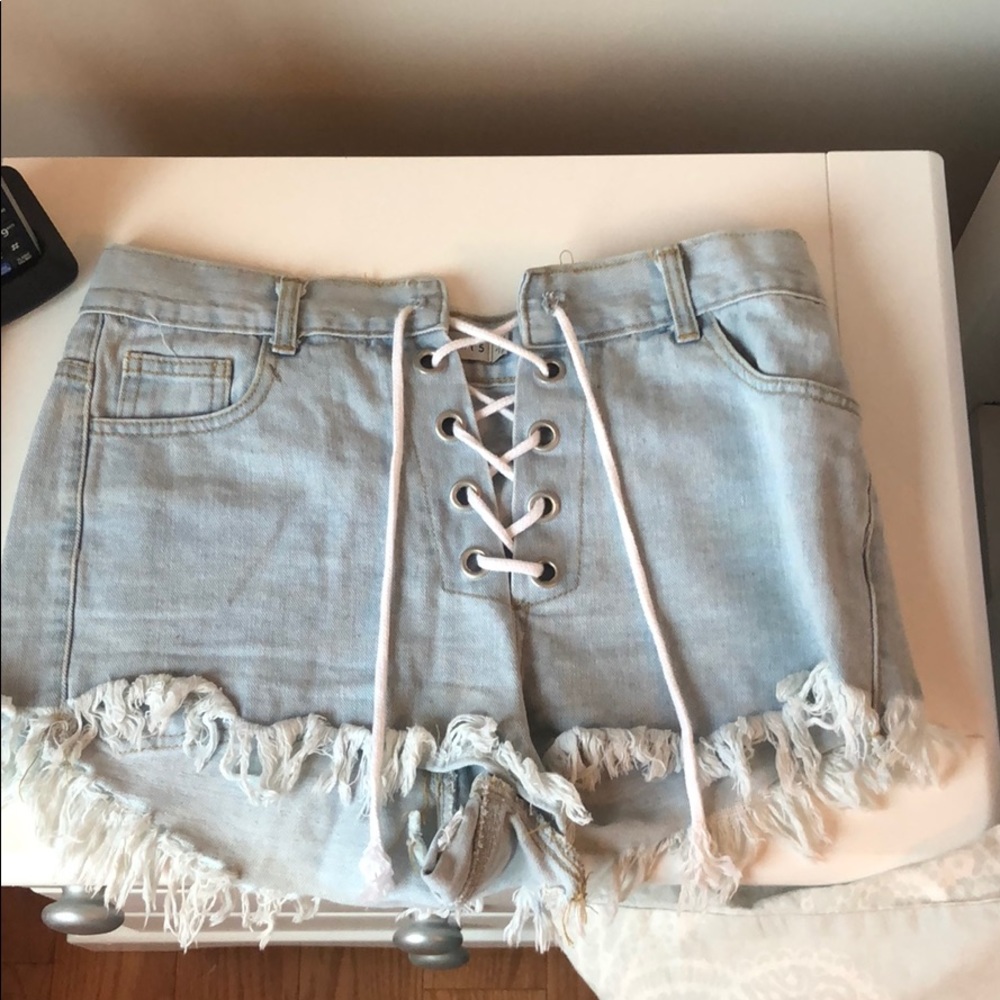 Jean shorts